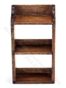 (image for) Miniature Small Wooden Bookshelf