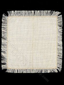 (image for) Miniature Cream Tablecloth for Dollhouses
