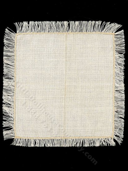 (image for) Miniature Cream Tablecloth for Dollhouses