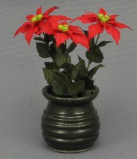 (image for) Dollhouse Miniature Poinsettia
