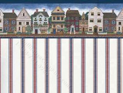 (image for) Sam's Corner Pattern Miniature Wallpaper for Dollhouses