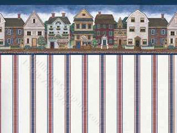 (image for) Sam's Corner Pattern Miniature Wallpaper for Dollhouses