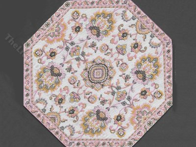 (image for) Hexagon Woven Rug for your Dollhouse