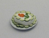 (image for) Dollhouse Scale Model Decorated Pate