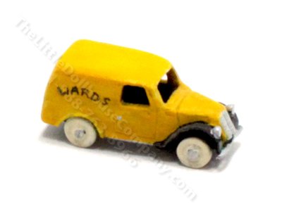 (image for) Miniature Metal Toy Van for Dollhouses