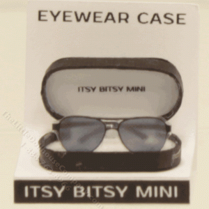 (image for) Miniature Black Aviator Sunglasses with Case