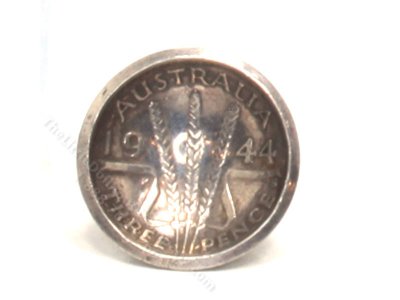 (image for) Miniature Sterling Silver Three-Pence Bowl by Don Henry