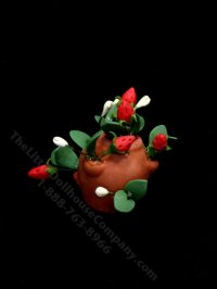 (image for) Miniature Terracotta Planted Strawberry Pot
