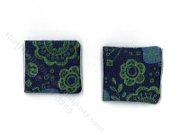 (image for) Miniature Pair of Blue and Green Pillows for Dollhouses