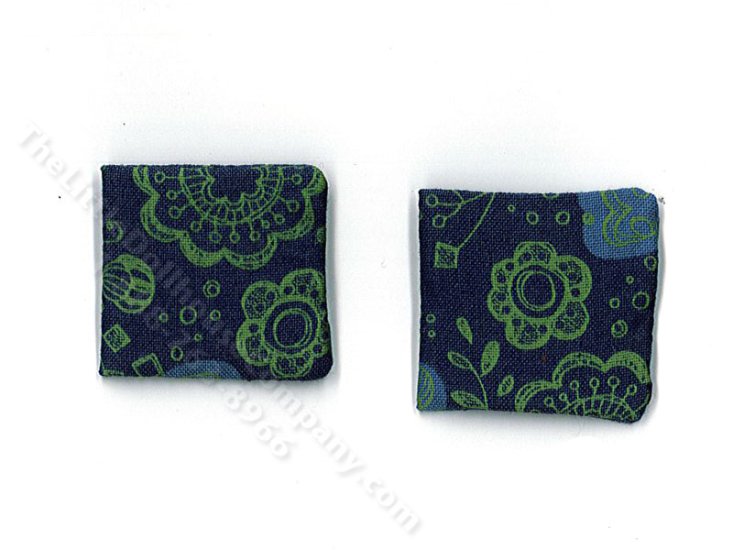 (image for) Miniature Pair of Blue and Green Pillows for Dollhouses