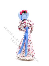 (image for) Miniature Handcrafted Vintage Southern Belle in White and Pink