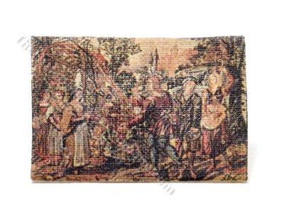 (image for) Miniature Vintage Woven Tapestry