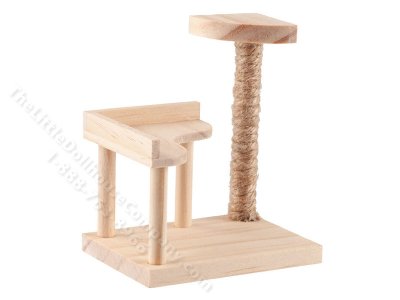 (image for) Miniature Cat Tree for Dollhouses
