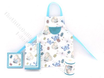 (image for) Miniature Butterfly-themed Kitchen Accessory Set