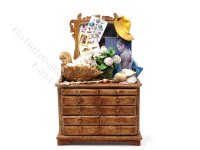(image for) Miniature Fisherman Dresser by Twylla Charles for Dollhouses