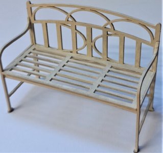 (image for) Miniature Art Deco Bench Kit