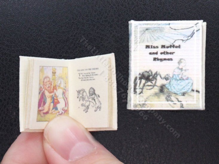 (image for) Miniature Book: Miss Muffet and Other Rhymes