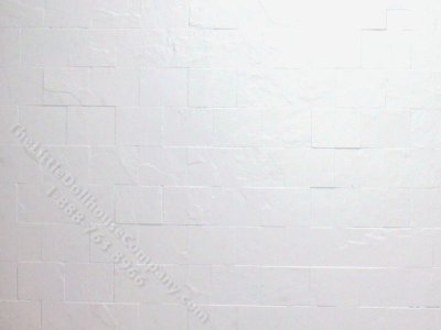(image for) Flagstone Paving Plastic Veneer Sheet for Dollhouses