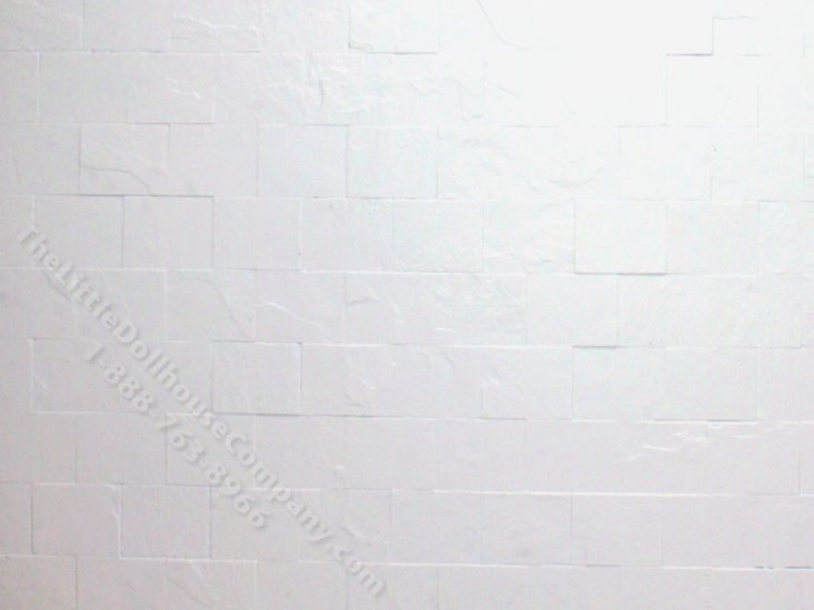 (image for) Flagstone Paving Plastic Veneer Sheet for Dollhouses