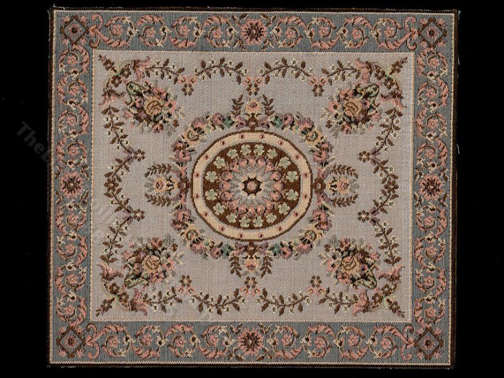 (image for) Miniature Handknotted Aubusson Carpet