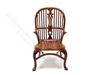 (image for) Miniature 1724 Walnut Windsor Chair for Dollhouses