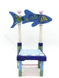 (image for) Miniature Blue Fish Kitchen Chair by Eye Candy