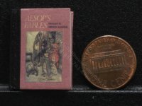 (image for) Miniature Book: 'Aesop's Fables'