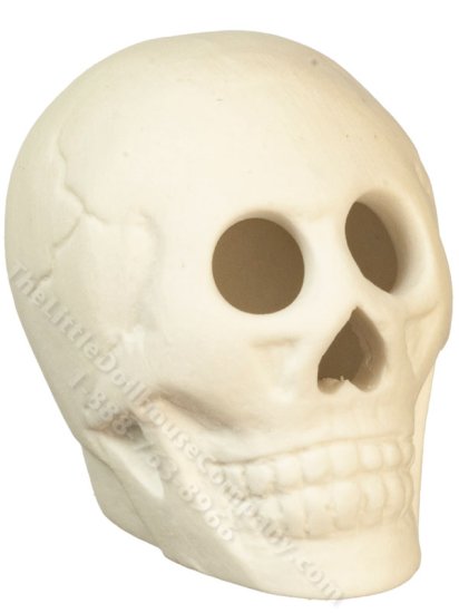 (image for) Miniature Halloween Skull for Dollhouses