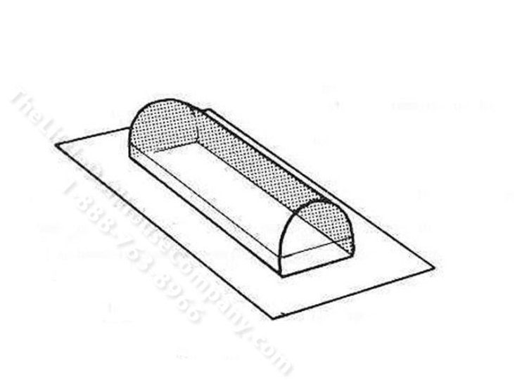(image for) Skylight 1-1/2" x 4" Clear Barrel Skylight