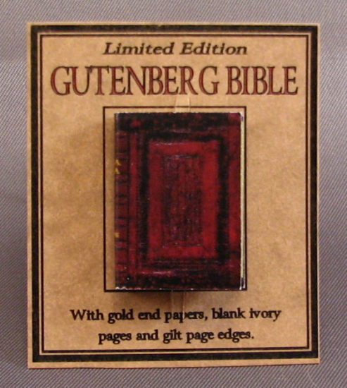 (image for) Miniature Gutenberg Bible