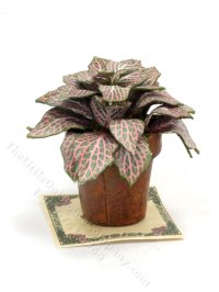 (image for) Miniature Potted Nerve Plant for Dollhouses