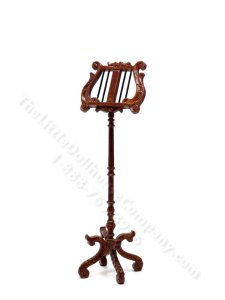 (image for) Miniature Music Stand Walnut