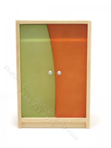 (image for) Miniature Contemporary Double Door Wardrobe