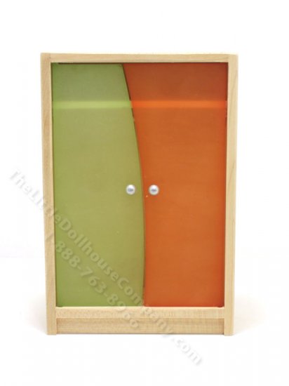 (image for) Miniature Contemporary Double Door Wardrobe