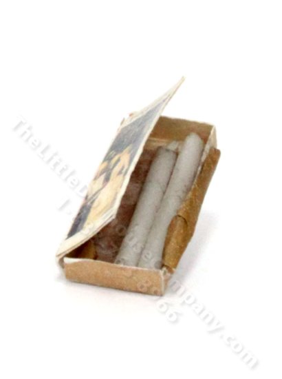 (image for) Miniature Box of Candles for Dollhouses
