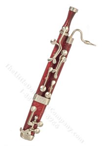 (image for) Miniature Mahogany Bassoon for Dollhouses