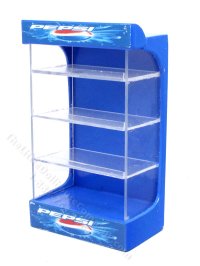 (image for) Miniature Pepsi Store Shelf for Dollhouses