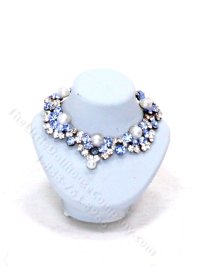 (image for) Blue Crystal Necklace by Sun Lemmens