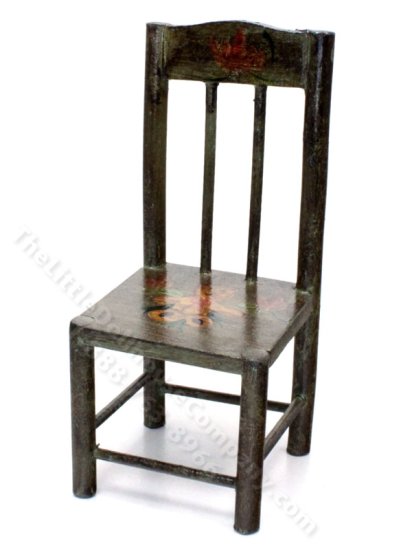 (image for) Miniature Rustic Bear Chair for Dollhouses