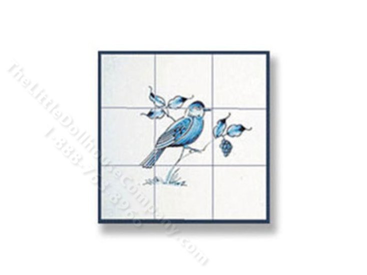 (image for) Dollhouse Scale Model Picture Mosaic Tile