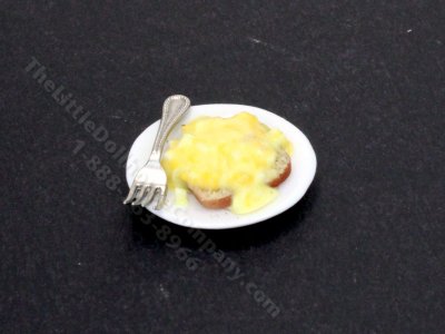 (image for) Miniature Scrambled Eggs On Toast Dish by Charlotte Willmott