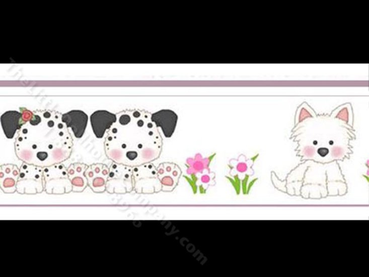 (image for) 1:24 Scale Dollhouse Children's Wallpaper Border