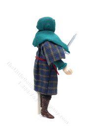 (image for) Miniature Handcrafted Vintage Medieval Rogue Doll