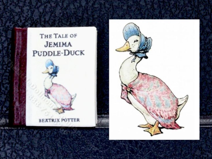 (image for) Miniature Book: Beatrix Potter's 'Jemima Puddle-Duck'