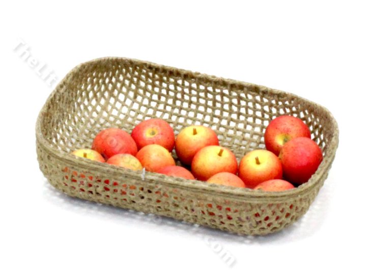 (image for) Miniature Red Apple by Charlotte Willmott of Mouse House (1/pkg)