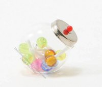 (image for) Miniature Glass Lollipop Jar For Dollhouses
