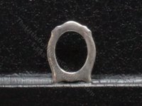 (image for) Miniature Ornate Oval Sterling Silver Picture Frame by Don Henry