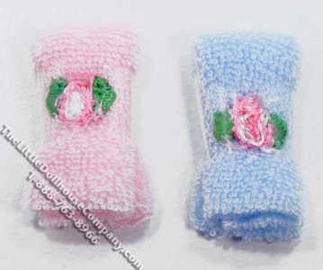 (image for) Miniature His & Hers Towels for Dollhouses