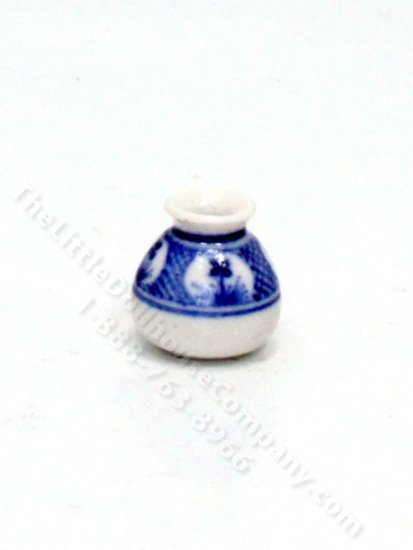 (image for) Vintage Handmade Miniature Clay Bud Vase by J Clark