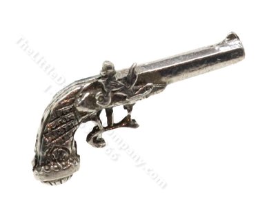 (image for) Miniature Playscale Handgun for Dollhouses